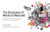 The Economy of World of Warcraft - SplunkConf · 2020. 11. 6. · World of Warcraft Economy. Abstract • Correlating 100,000,000+ million events is difficult to scale with traditional