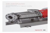 Side channel pumps - Speck in Roth · 2018. 6. 8. · Side channel pumps SK and ASK series. with mechanical seal or magnetic coupling PN 40