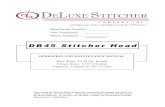 DELUXE STITCHER · 2017. 9. 7. · Muller-Martini* users. Anywhere the HK45 or HK55 are utilized the DeLuxe Stitcher DB45HD can be used. The DB45HD has a stitching capacity from 2
