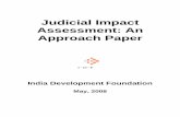 Judicial Impact Assessment: An Approach PaperCongressional Budget Act in 1974, which established a Congressional Budget Office to estimate the budgetary impact of legislative proposals,