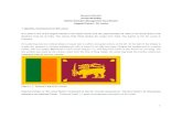Janaki Mudalige District Disaster Management Coordinator ...€¦ · 1 COUNTRY REPORT Janaki Mudalige District Disaster Management Coordinator Kegalle District - Sri Lanka 1. GENERAL