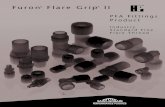 Furon Flare Grip II - Saint Gobain Performance Plastics...Depicts Flare Grip II fitting group. 6 Pressure (psig) Pressure (psig) Pressure (kPa) Pressure (kPa) Performance Charts Fine