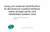 Using soil material identification to deconstruct coalbed ... · land and water stewardship Authors: Glenn Bailey and John Zupancic Using soil material identification to deconstruct