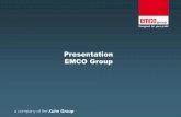 Presentation EMCO Group · 2016. 9. 9. · MECOF S.r.l. 6 . Production Site: Germany EMCO Magdeburg GmbH Centre of excellence for the production of precision parts and vertical turning