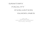 SANITARY FACILITY EVALUATION GUIDELINES › Health › Environmental › pdfs › Sanitary_F… · The evaluation of sanitary facilities is to include any on-site water supply and
