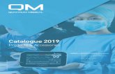 Catalogue 2019 - Home - Quantium Medical...A. qCON sensor new 26 B. qCON sensor 27 C. qCON cable patient new 28 D. qCON cable patient 29 E. EEG simulator 30 4 5 The qCO monitor in