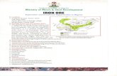 Nigeria Geological Survey Agency – NGSAFederal Republic of Nigeria Ministry of Mines & Steel Development IRON ORE Exploration and Investment Opportunities in Nigeria NIGER CHAD BASÐN