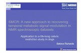 SMCR: A new approach to recovering temporal metabolic ...process unknown • Retardation of cellular, DNA and macromolecular damage Caloric Restricted Control Fed Aged 6 years Nestlé