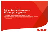 QuickSuper Employer. - Westpac › downloads › client...The Payment File is transmitted to Westpac’s QuickSuper system by you. To make a payment you must make an EFT to Westpac