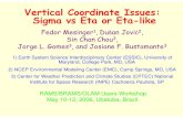 Vertical Coordinate Issues: Sigma vs Eta or Eta-likebrams.cptec.inpe.br/~rbrams/RAMS_BRAMS_OLAM_6th_workshop/... · 2009. 1. 7. · Eta: Akio Arakawa: Design schemes so as to emulate