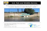 Early Detection and Monitoring for New Aquatic Invasive Species in Lake Michigan… · 2018. 5. 16. · Early detection and monitoring programs for AIS were began as a result of many