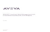 Contract Risk Management 8 · 2020. 6. 18. · aveva.com AVEVA™ Embedded Dashboards and Widgets Contract Risk Management 8.0 June 2020