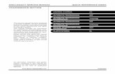 2004 LEGACY SERVICE MANUAL QUICK REFERENCE ...FUJI HEAVY INDUSTRIES LTD. G2320GE5 2004 LEGACY SERVICE MANUAL QUICK REFERENCE INDEX TRANSMISSION SECTION This service manual has been