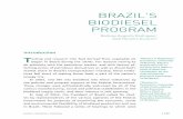 Brazil’S BiodieSel prograM · 2014. 9. 30. · 1 4 | BiofuelS in Brazil: realitieS and proSpectS 3% by industry and other sectors. To meet the coun-try’s demand, Brazil imports