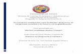 Universidad de Sonora · 2019. 1. 18. · I Universidad de Sonora División de Ciencias Económicas y Administrativas Departamento de Economía Posgrado en Integración Económica