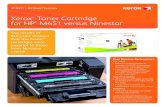 Xerox Toner Cartridge for HP M451 versus NinestarXerox Corporation commissioned Buyers Laboratory (BLI) to conduct an independent comparative lab evaluation of Ninestar brand cartridges