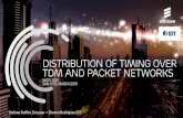 TDM and Packet Networks...Distribution of Timing over TDM and Packet Networks WSTS 2019 San Jose, March 2019 Stefano Ruffini, Ericsson –Silvana Rodrigues IDT 2019-02-20 | | Page
