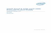 Intel · 4 Intel® Xeon® E-2100 and E-2200 Processor Product Family Datasheet, Volume 1 of 2, July 2019 2.5.7 embedded DisplayPort* (eDP