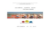 OLYMPIC HOPES 2015 PROGRAMME · 2017. 3. 16. · ministry of sport and tourism of the republic of poland polish canoe federation kujawsko –pomorski canoe association urzĄd miasta