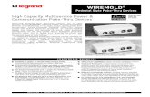 WIREMOLD - Sweetssweets.construction.com/swts_content_files/2725/801921.pdfWiremold ® Pedestal Style Poke-Thru Devices are an ideal solution for bringing large capacity power and