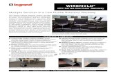 Wiremold - Rexel USA · 2017. 5. 4. · Wiremold® oFr Series overfloor raceway Multiple Services in a Low Profile Overfloor Raceway n Lowest profile overfloor raceway available.