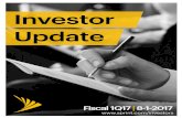 Fiscal 1Q17 Sprint Quarterly Investor Update - FINAL › ... › fiscal1q17sprintquarterlyinv.pdf · Sprint ended the quarter with nearly 53.7 million connections, including 31.5