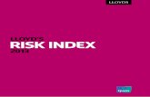 Lloyd’s Risk Index 2013/media/Files/News-and-Insight/Risk...Lloyd’s Risk Index 2013. 45% 49% are about the same are better prepared 6% are not as well prepared A GAME OF TWO HALVES