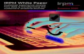 IRPM White Paper - Premier Block Management Ltd · 2020. 8. 4. · the IRPM White paper Data ethics: plotting a roadmap for the new frontier published on 30 June 2020 for more on