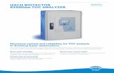 HACH BIOTECTOR Applications B3500dw TOC ANALYZER · 2017. 2. 2. · (DIN EN 1484:1997-08, ISO 8245:1999-03, EPA 415.1) Oxidation Method Patented Two-Stage Advanced Oxidation Process