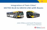 Integration of Twin Cities’ METRO BLUE & GREEN LINE with …onlinepubs.trb.org/onlinepubs/conferences/2015/LRT/Dillery.pdfMETRO Blue Line: Summary of Key Improvements •Traditional