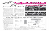 THE BILLIE BULLETIN - Pleasant Hill High School · 2018. 5. 14. · Billie Why do leaves change color during au-tumn and not any other season? The "green" leaves you see are actu-ally