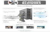ACB Brochure - 160922 3...CLEAN AIR! The Air-Cleaning BlowerTM (ACB) separates dirt from air, using no filter media of any kind. A powerful filter-blower, the ACB removes dust and