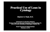 Practical Use of Lean in Cytology - LegeforeningenPractical Use of Lean in Cytology Stephen S. Raab, M.D. Department of Laboratory Medicine Eastern Health and Memorial University of
