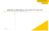 2RFID-S Modbus Sample Program Visual Basic and C# · ma1000  • 1-800-544-7769 • Fax: (763) 553-0708 • TURCK • Minneapolis, MN 55441 1 Table of Contents