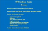 UFO Capture - Leeds - NEMETODEnemetode.org/BAA Meteor Section Workshop Meeting 2014...UFO Analyser - Leeds Overview Processes video clips recorded by UFO Capture Profile – stellar