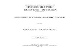 GENERAL INSTRUCTIONS HYDROGRAPHIC SURVEYS DIVISION · inshore hydrographic work of the coast survey. 1878. hydrographic surveys division washington: government printing office. 1878.