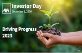 Driving Progress 2023 · 2020. 12. 1. · Significant contributor to AXA’s 2023 Plan 11 | AXA Group Investor Day | December 1, 2020 Back to agenda. Savings Health P&C Protection
