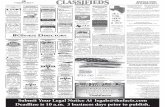 THURSDAY CLASSIFIED S...2021/01/21  · CLASSIFIED CLASSIFIEDS S RATES & INFO 979-265-7401 email classifieds@thefacts.com 4B THURSDAY January 21, 2021 NOTICE TO ALL PERSONS …