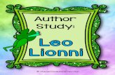 Author Study - The Curriculum Corner · Choose a Leo Lionni book. Think of the most important events in the beginning, middle and end of the book and write them on the inside. Draw