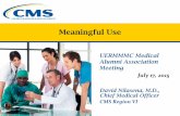 Meaningful Use · 2015. 7. 14. · • Issued by CMS on April 10, 2015, comment period closed June 9, 2015 • Aligns Stage 1 and Stage 2 objectives and measures with long- term proposals