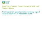 Tiree High School and Primary School additional inspection ...41 68.29 14.63 14.63 2.44 8 Other children treat me fairly and with respect. 41 34.15 14.63 51.22 0 9 My school helps