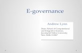 Egovernance - Indian Institute of Science Education and Research, … · 2020. 8. 17. · 2. eGovernance Applications…. e-Governance Initiatives In-house Developed Softwares: Student