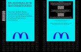 2011 Sustainability Scorecard - McDonald's · SCORECARD Nutrition & Well-Being Sustainable Supply Chain Environmental Responsibility Employee Experience Community QR CODE A QR code
