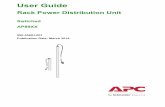 Rack Power Distribution Unit...Switched Rack PDU AP89XX User Guide 1 Introduction Product Features The APC by Schneider Electric Switched Rack Power Distribution Unit (PDU) may be