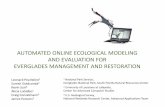 AUTOMATED ONLINE ECOLOGICAL MODELING AND …...CEER July 2014 . Joint Ecosystem Modeling • Wading birds are high priority indicators • Well-established and analyzed datasets linked