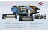 PM3000A V1 0 MANUAL - ABM International€¦ · PM-3000A: V1.1 3 Section 1: Safety 1.0 Safety Introduction As with the operation of all machinery, safe operation of the PM-3000A is