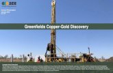 Greenfields Copper-Gold Discovery...Greenfields Copper-Gold Discovery Investor Presentation January 2021 ASX: SER Competent Person Statements The information in this report that relates