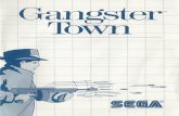 Gangster Town - Sega Master System - Manual - …...GANGSTER TOWN is designed for use with your Sega Light PhaserTM It's one of many games in this exciting series that takes you beyond