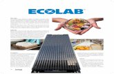 Ecolab - Superbrands México · 2018. 12. 19. · El Programa de Lavandería Aquanomic, ofrece un promedio del 40% de ahorro en el lavado a baja temperatura. Con el Programa de Renta