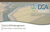 Soils & RTM Management...2020/06/24  · (ASTM D4767) • Remolded consolidation (ASTM D2435) and permeability (ASTM D5084) 8 Disclaimer: These pages are for Stakeholder Engagement